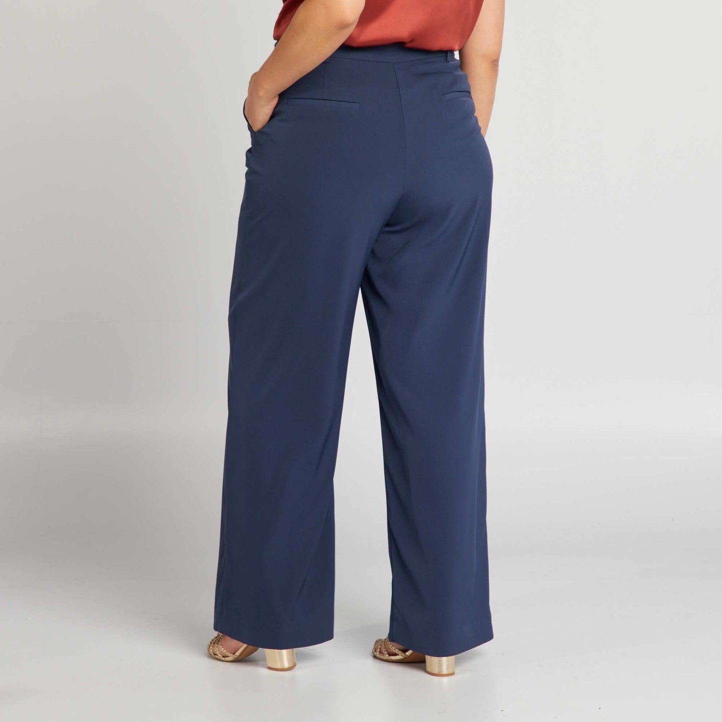 Pantalon de tailleur Bleu marine