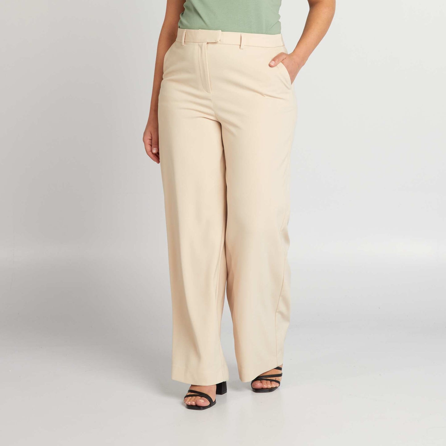 Pantalon de tailleur Beige