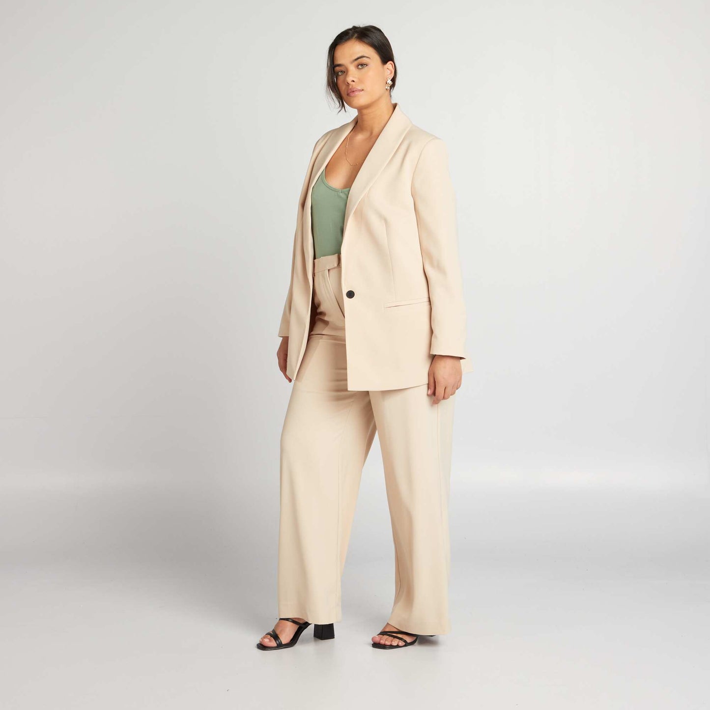 Pantalon de tailleur Beige