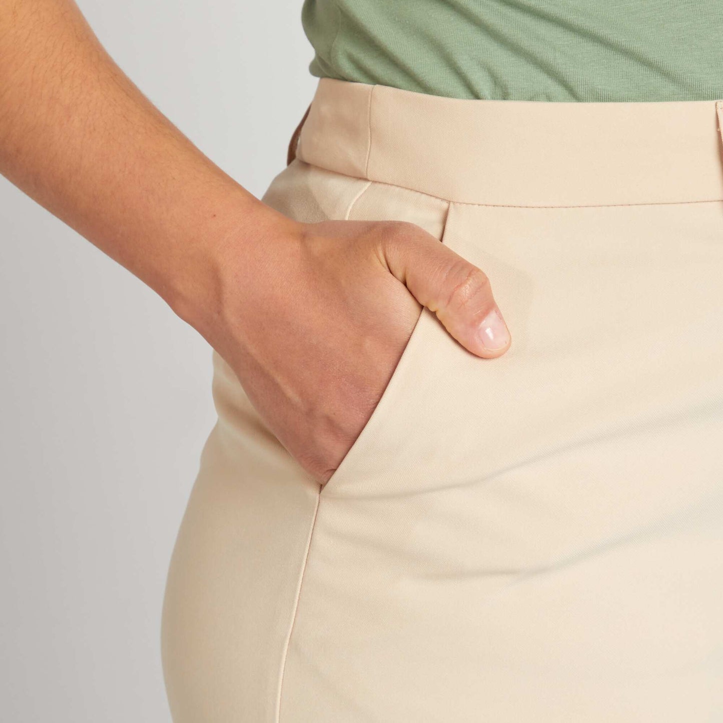 Pantalon de tailleur Beige