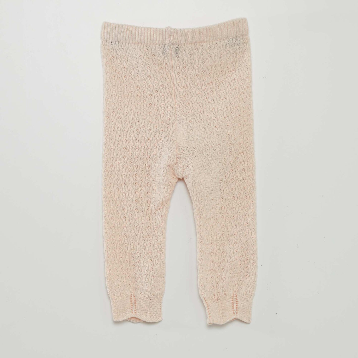 Ensemble legging en tricot + chaussettes Rose clair