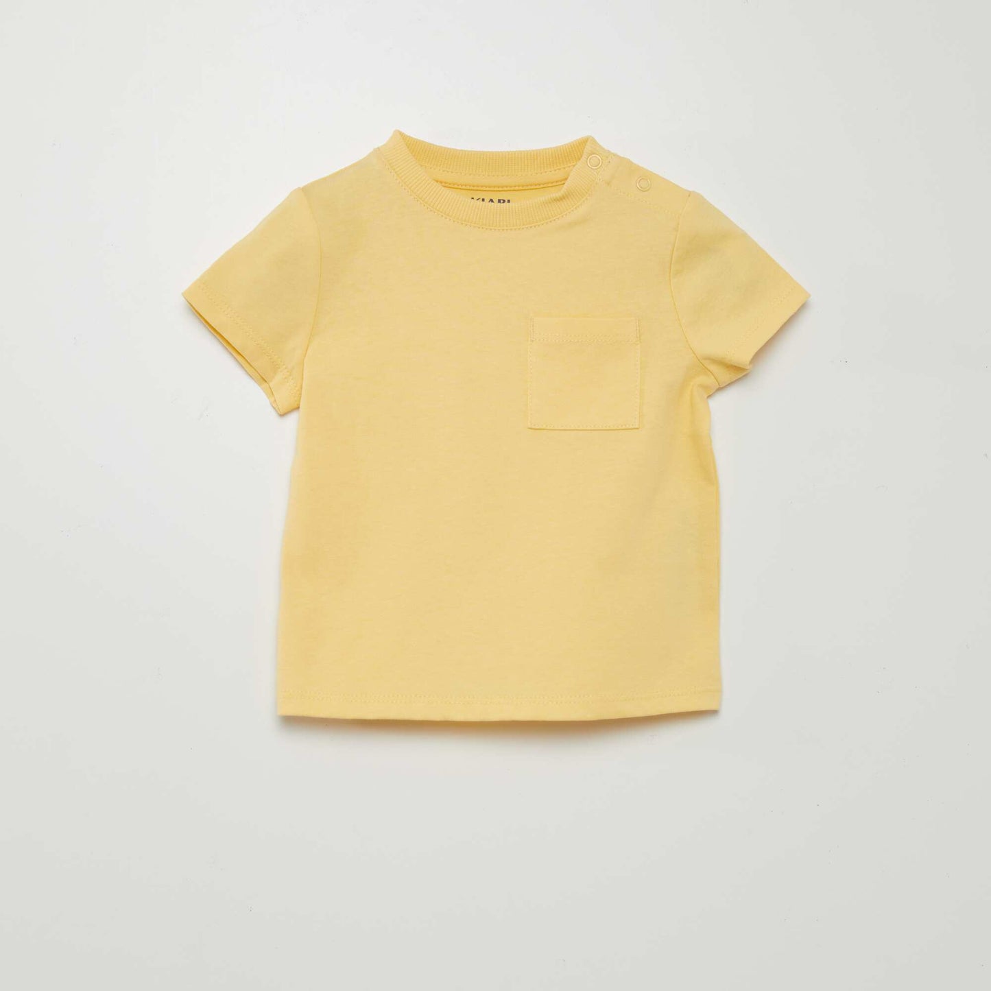 T-shirt   manches courtes avec poches Jaune