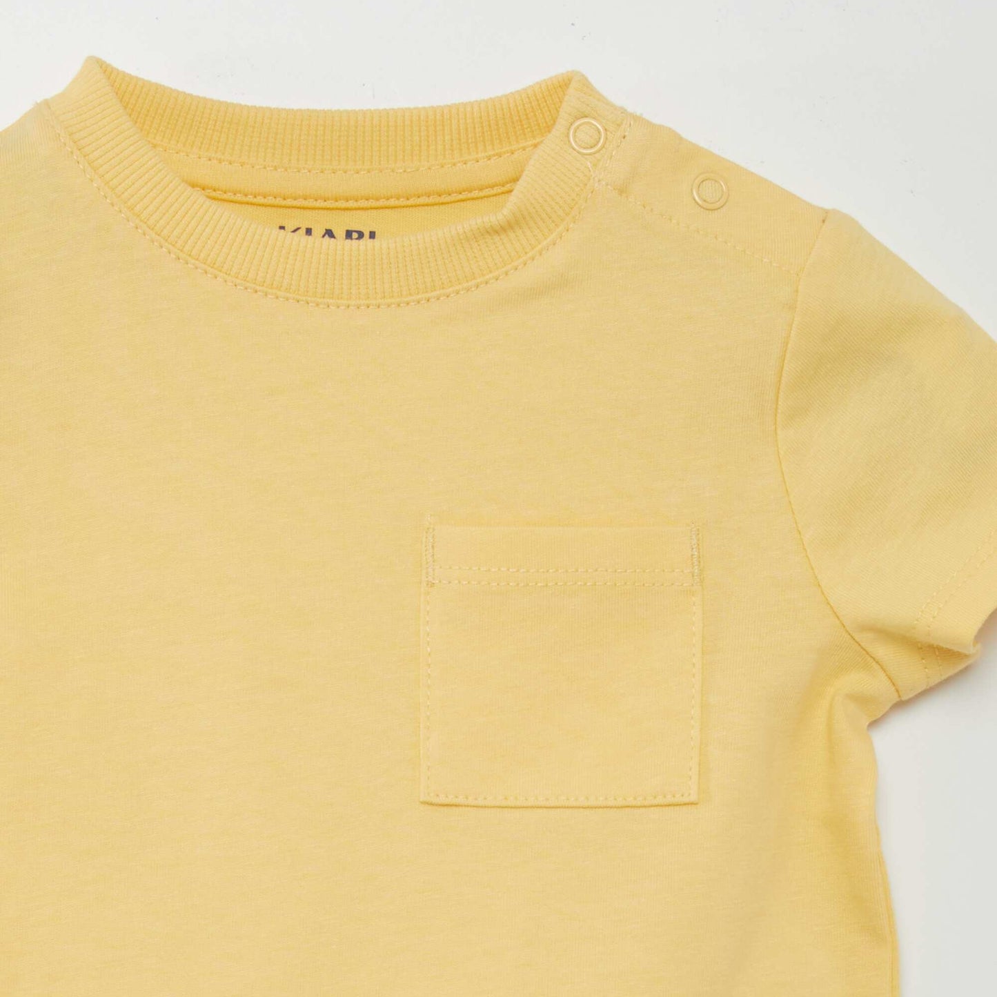 T-shirt   manches courtes avec poches Jaune