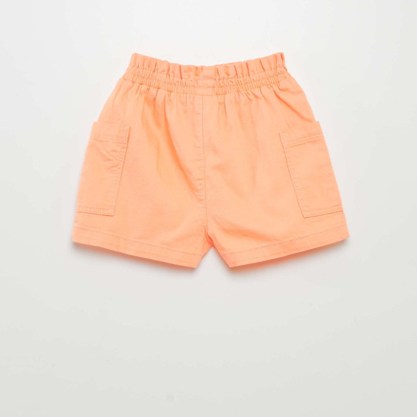 Short en twill Orange