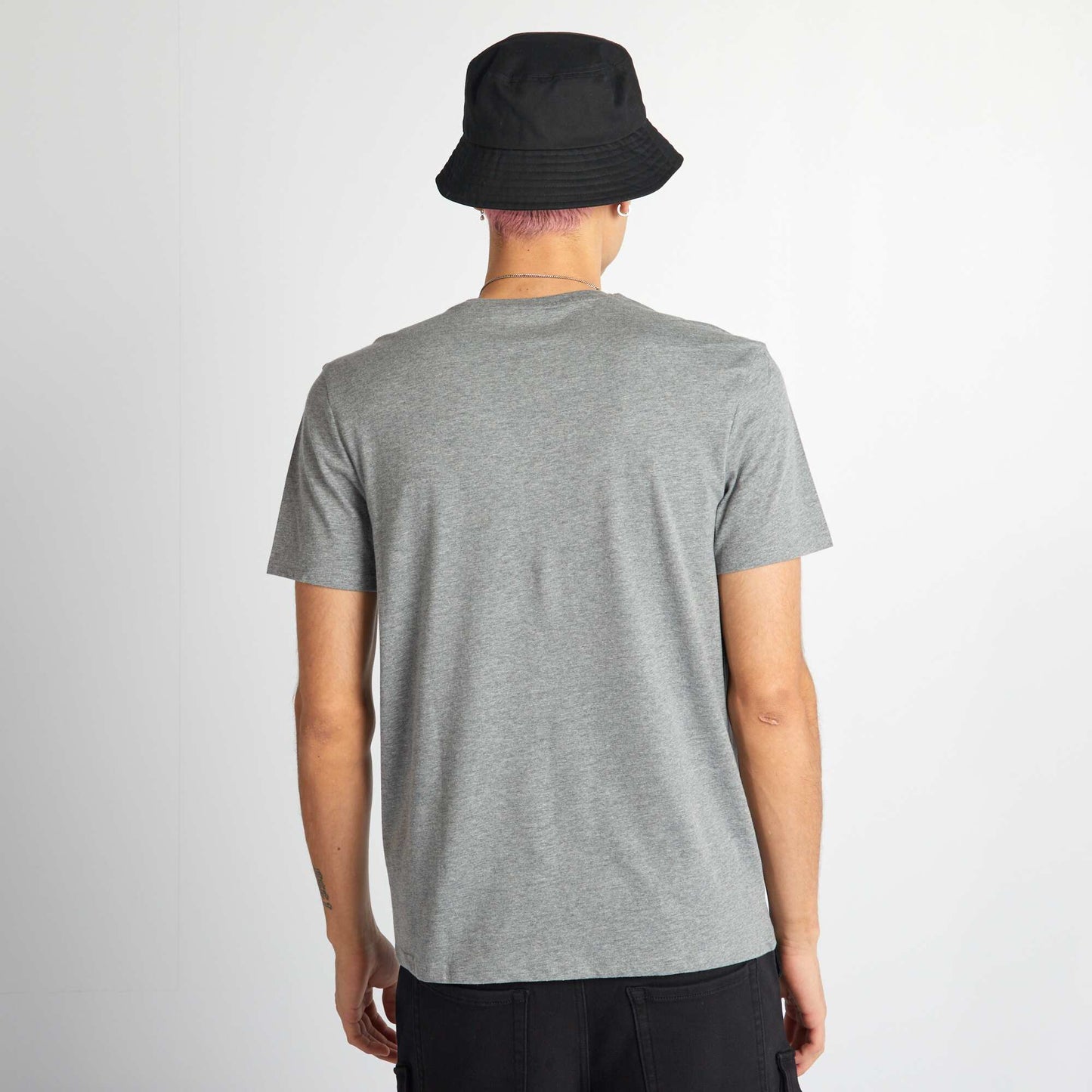 T-shirt basique Gris