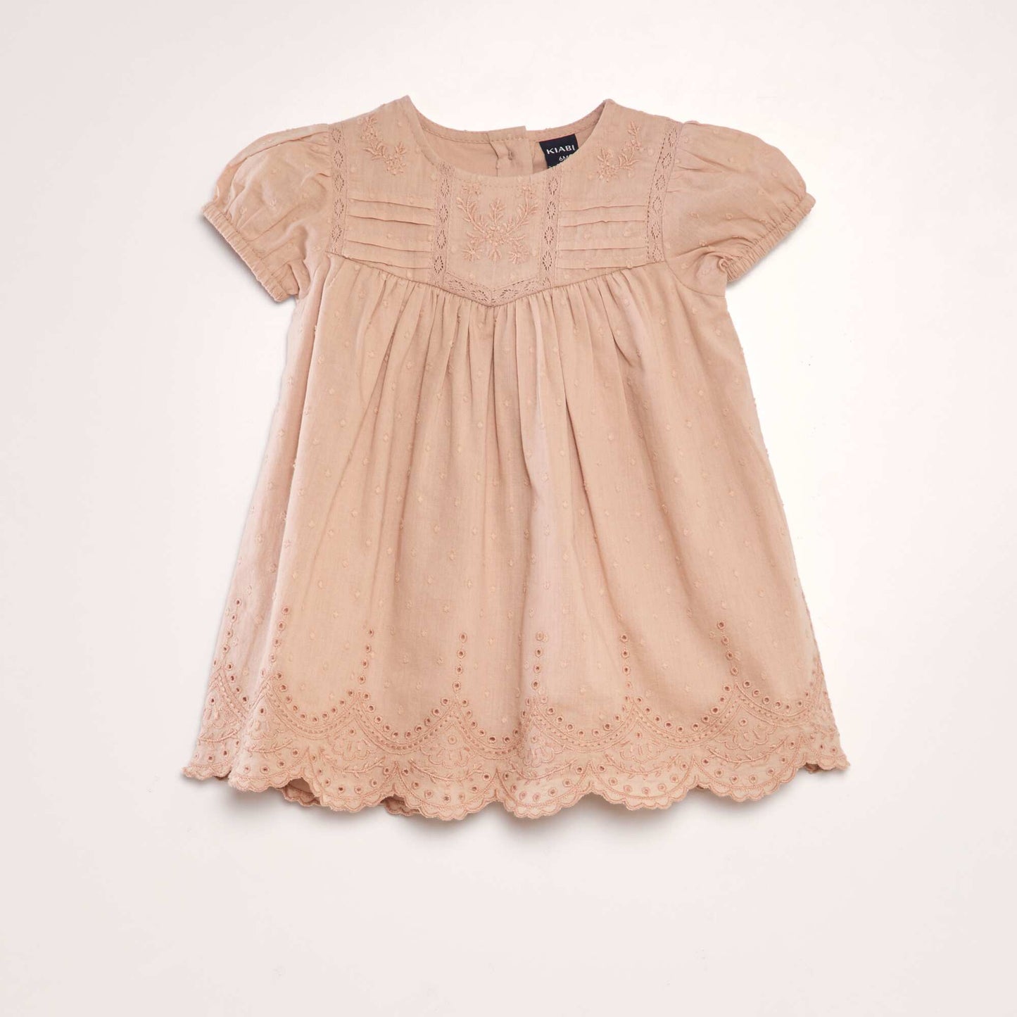 Blouse en voile de coton Rose