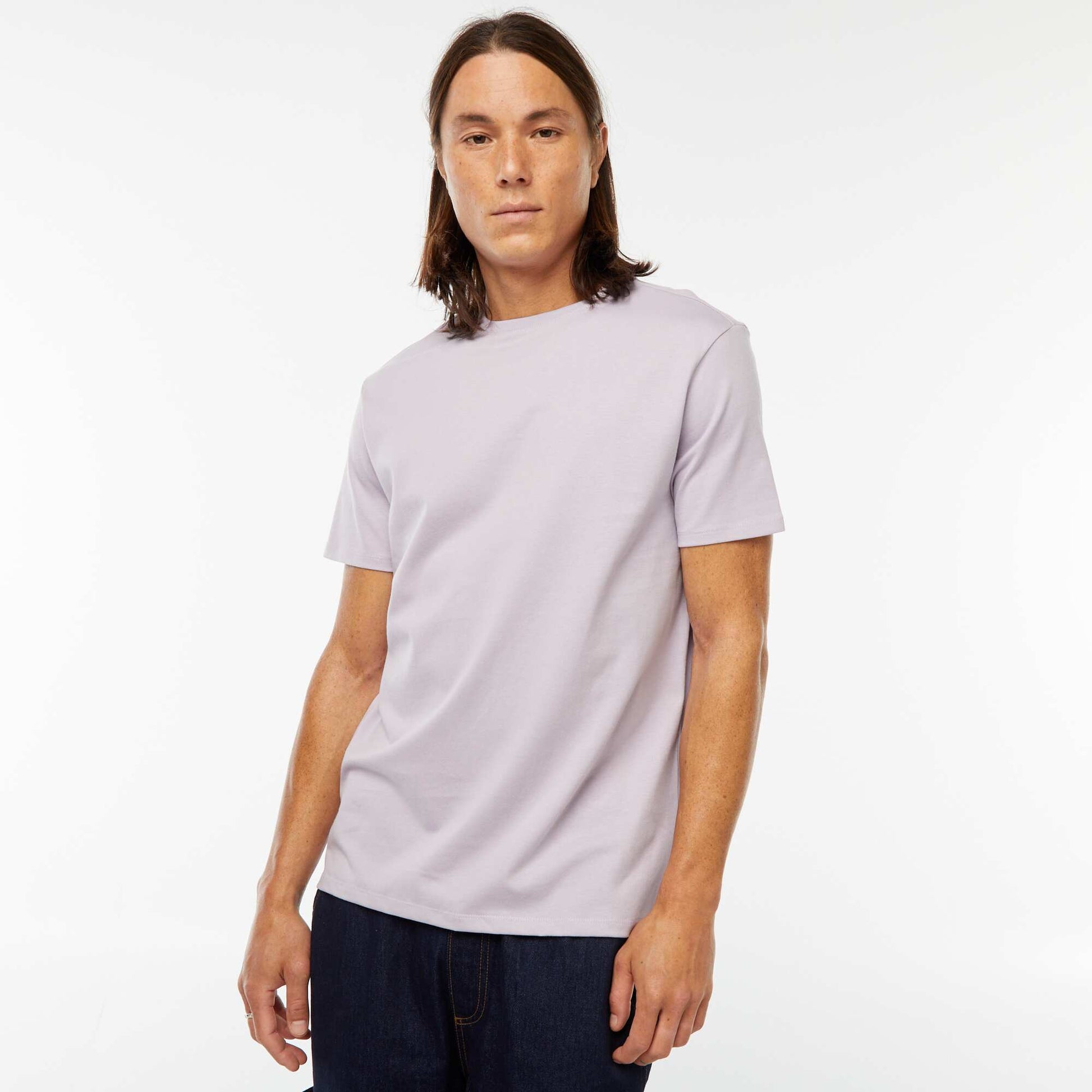 T-shirt à col rond en coton - Tough Cotton™ ROSE