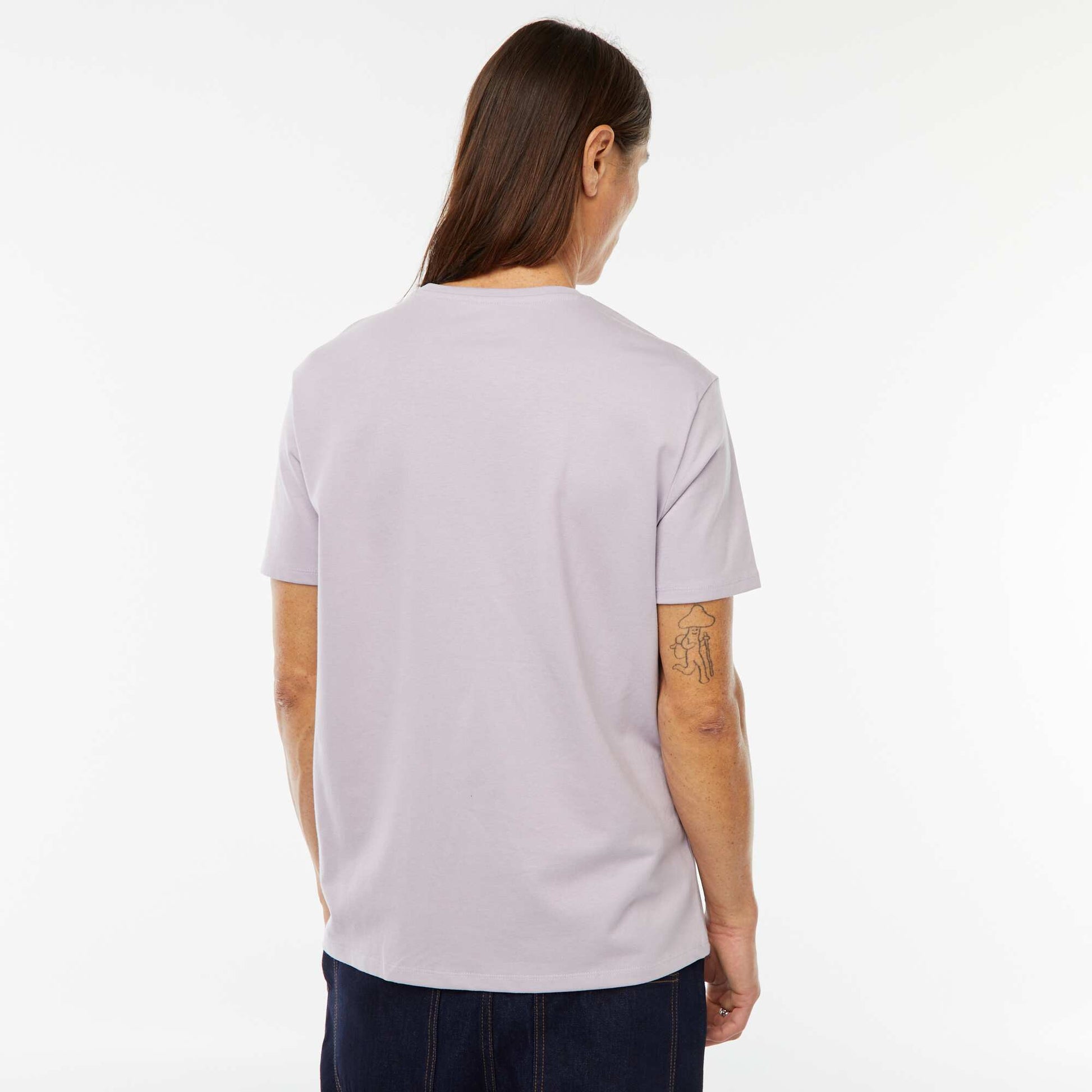 T-shirt à col rond en coton - Tough Cotton™ ROSE