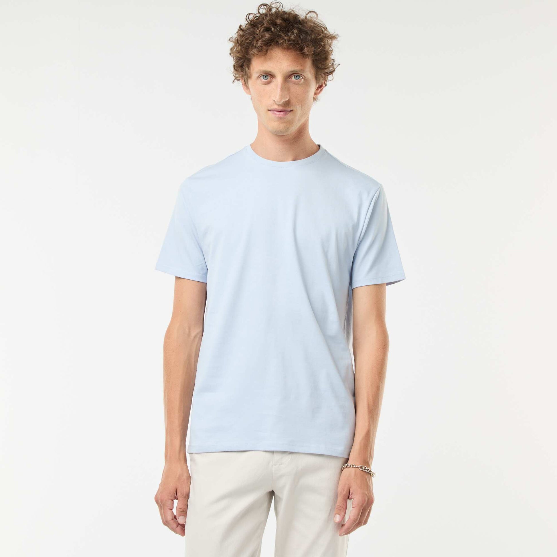 T-shirt à col rond en coton - Tough Cotton™ BLEU