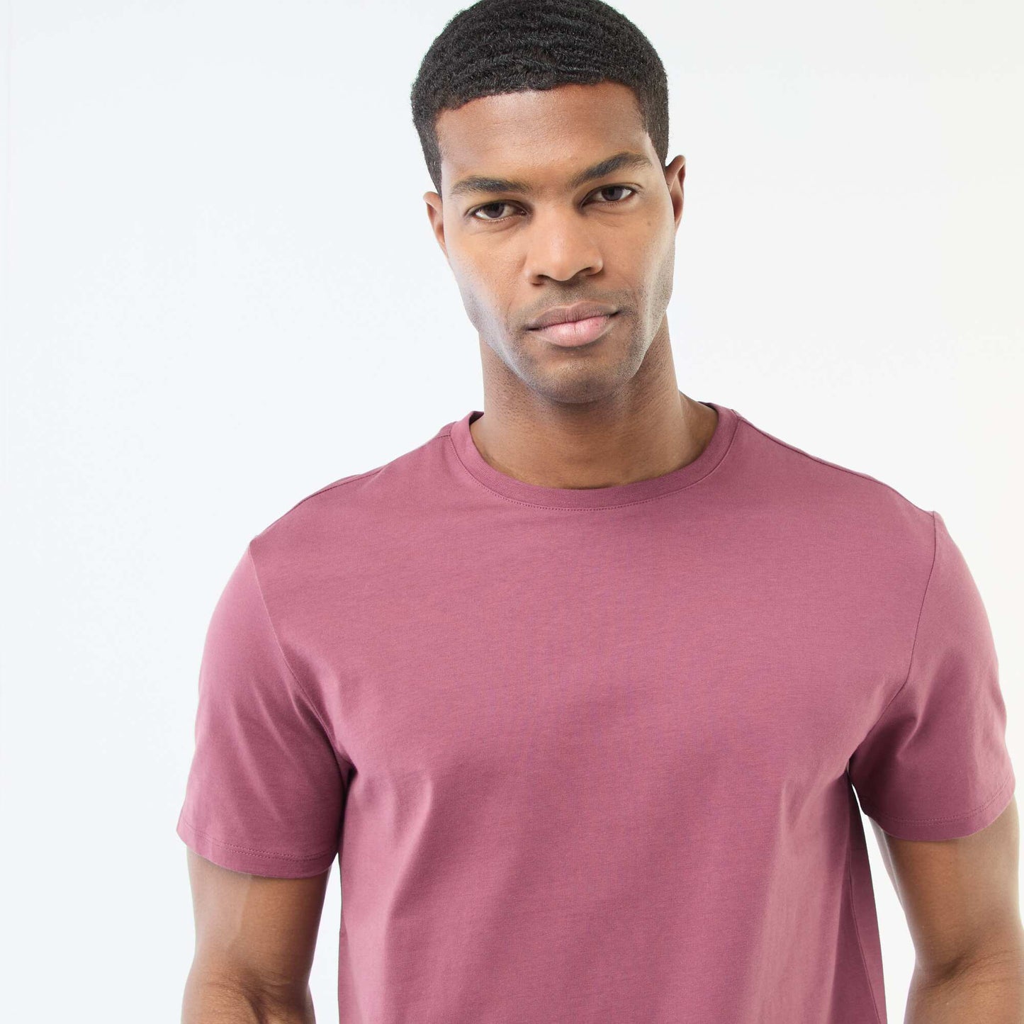 T-shirt à col rond en coton - Tough Cotton™ ROSE
