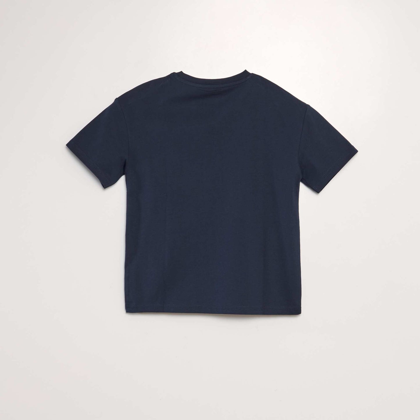 T-shirt uni bleu marine