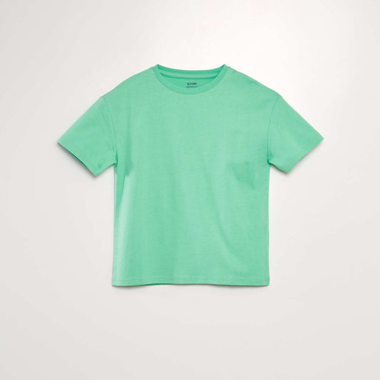 T-shirt uni Vert