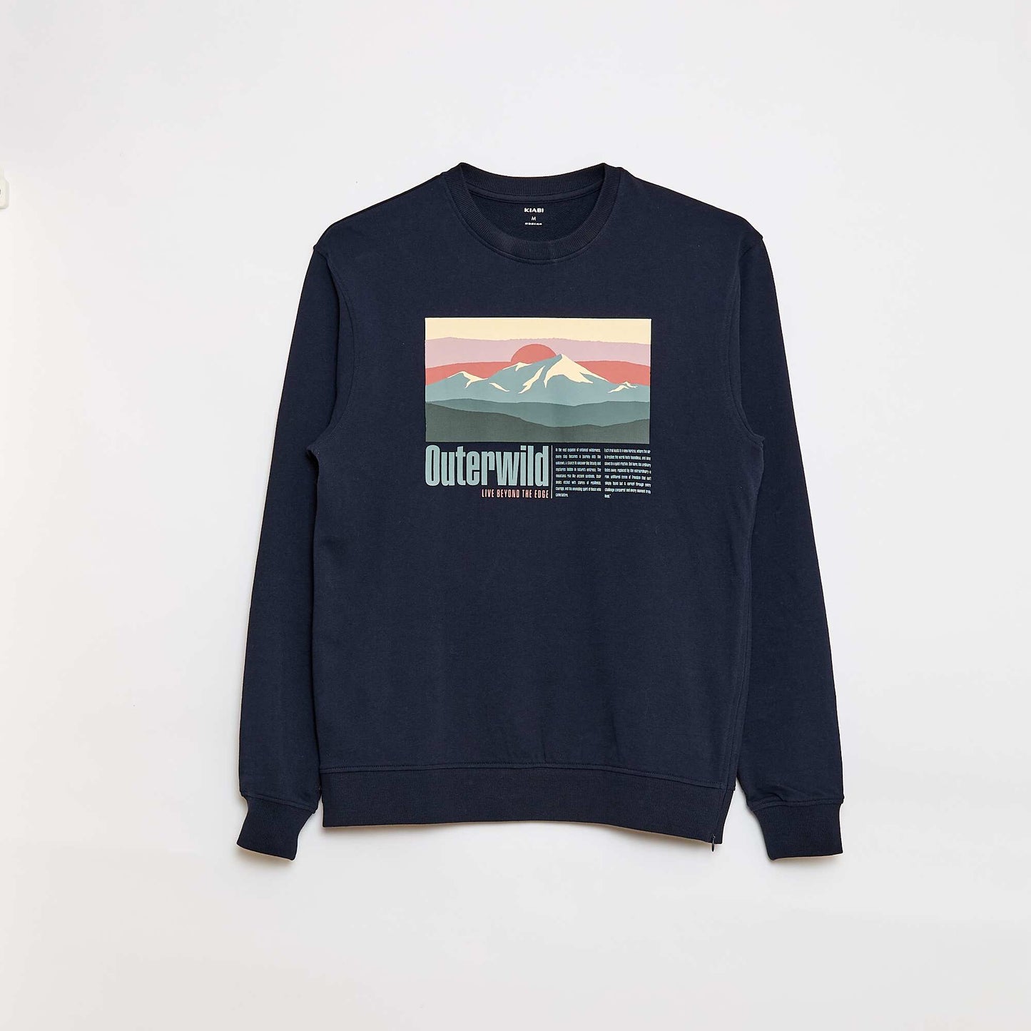 Sweat en molleton avec imprimé - So Easy BLEU