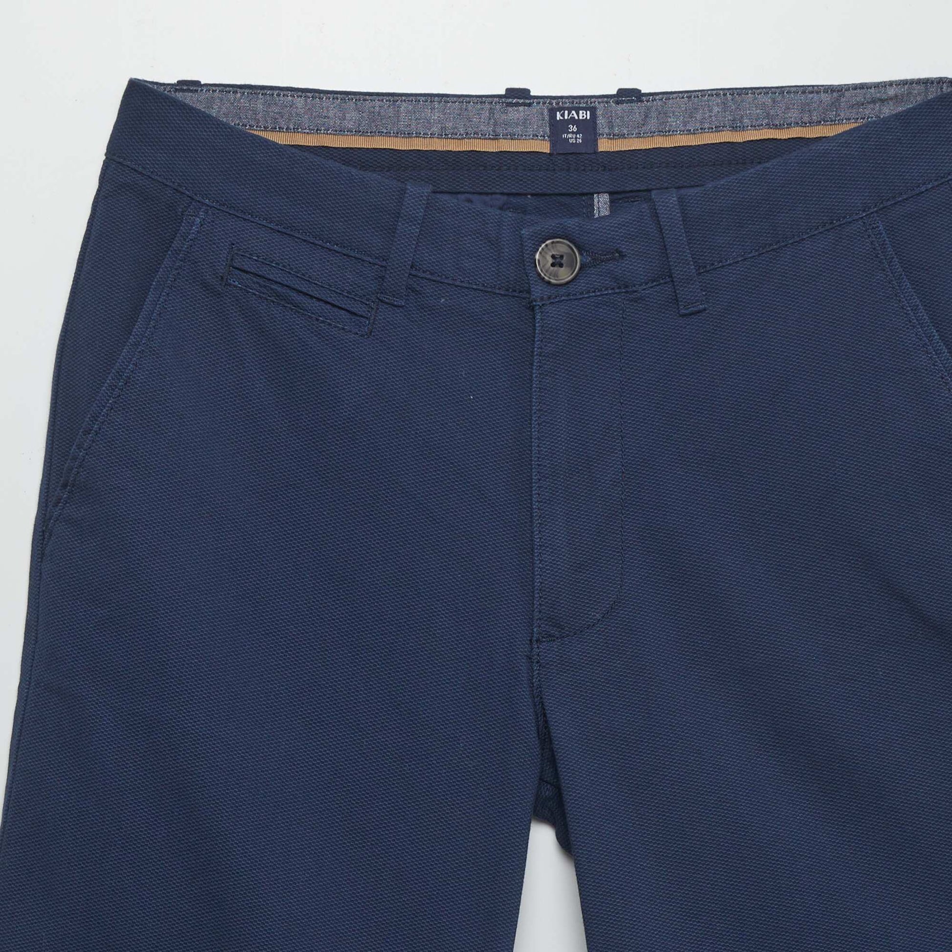 Bermuda chino Bleu marine