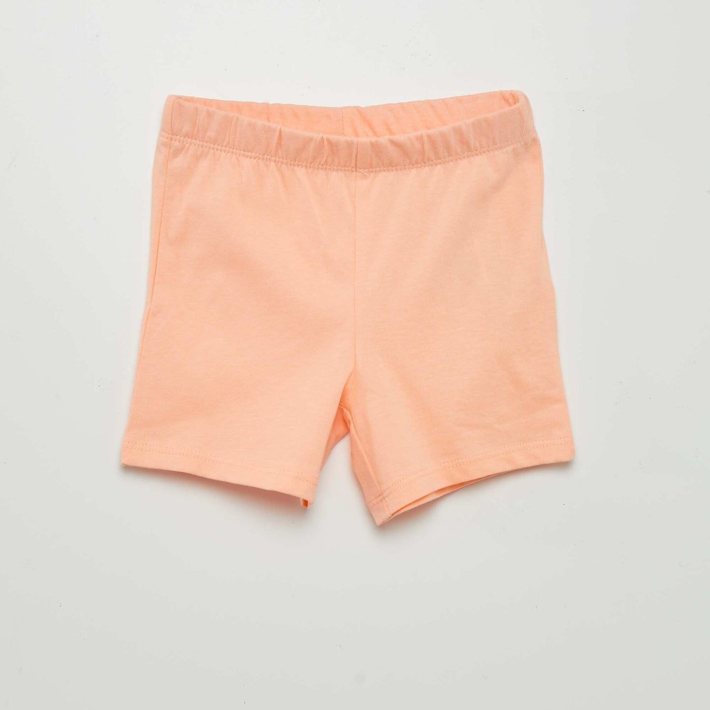 Pyjama short 2 pi ces imprim  Orange