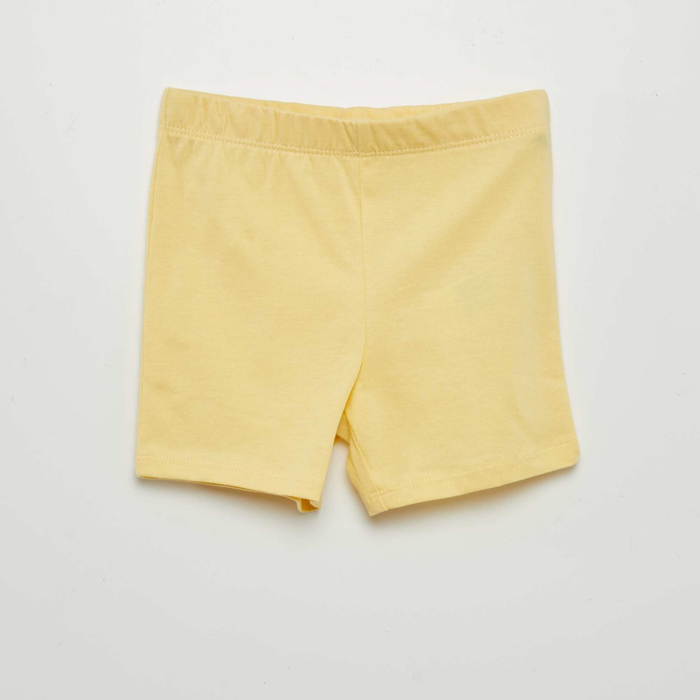 Pyjama short 2 pi ces imprim  Jaune