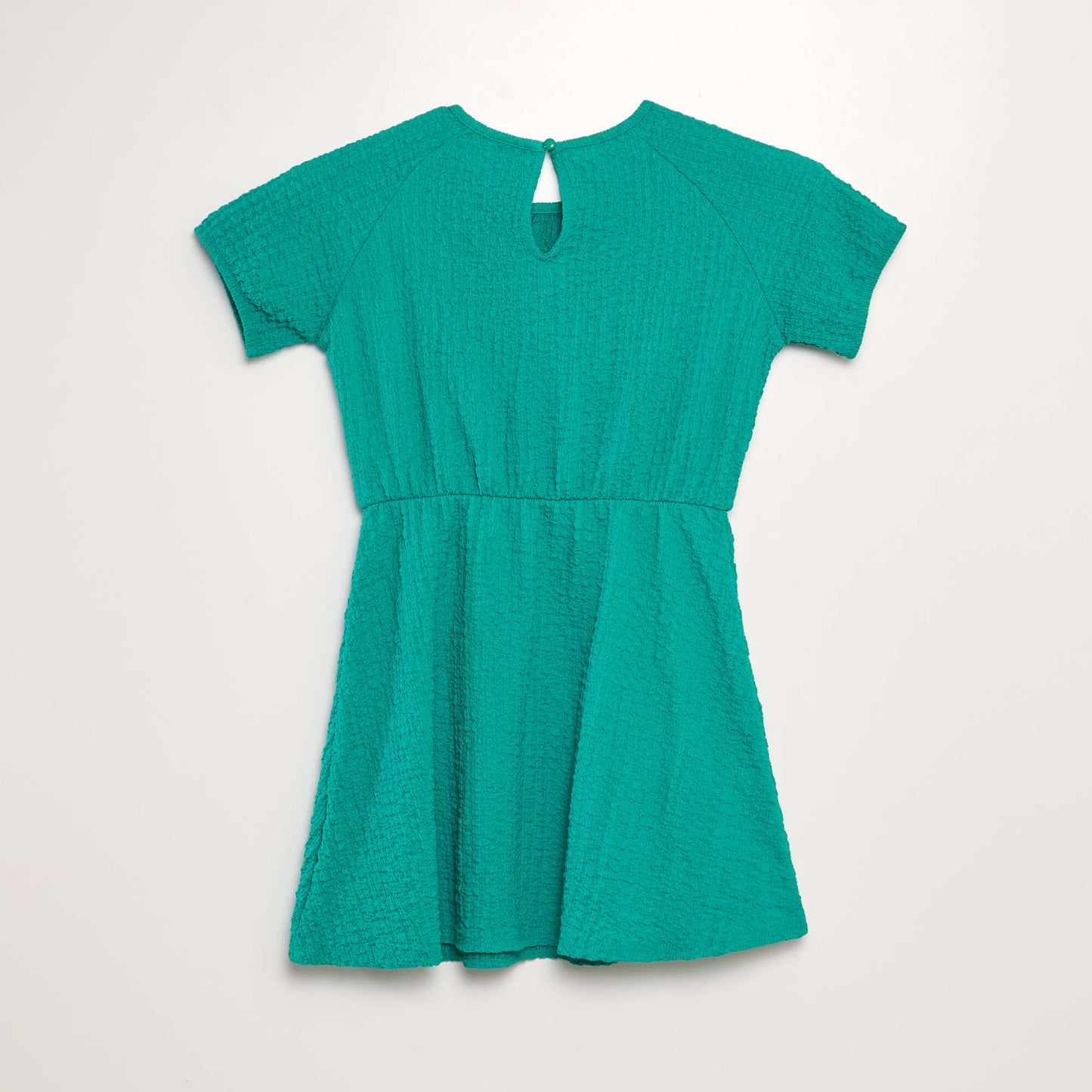 Robe en maille gaufr e Vert