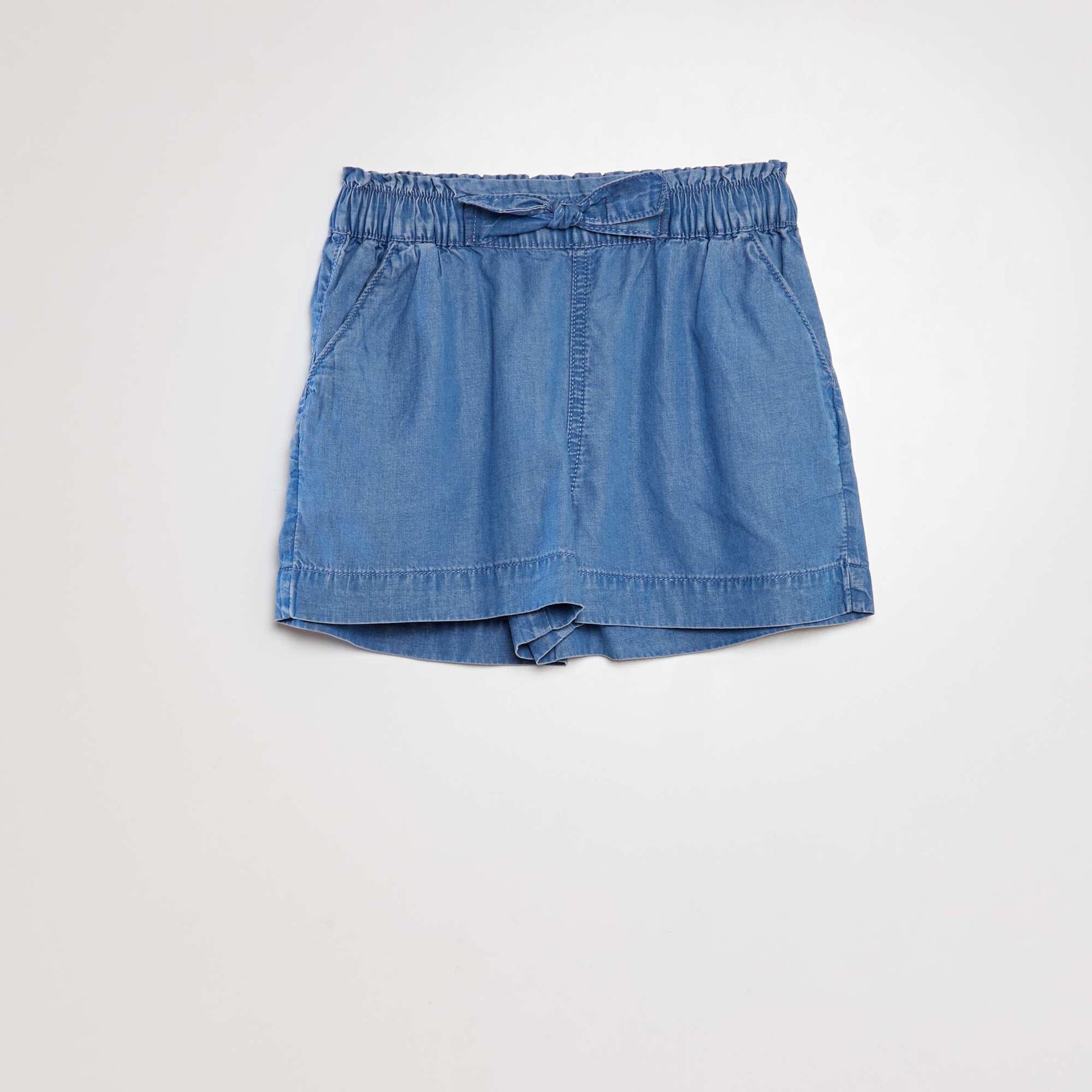 Short de bain Bleu