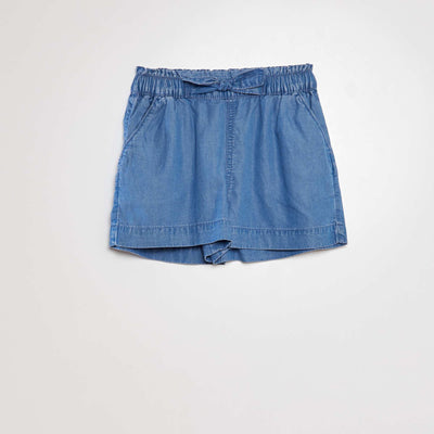 Short de bain Bleu