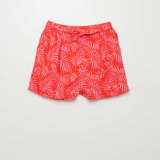 Short fluide Rouge