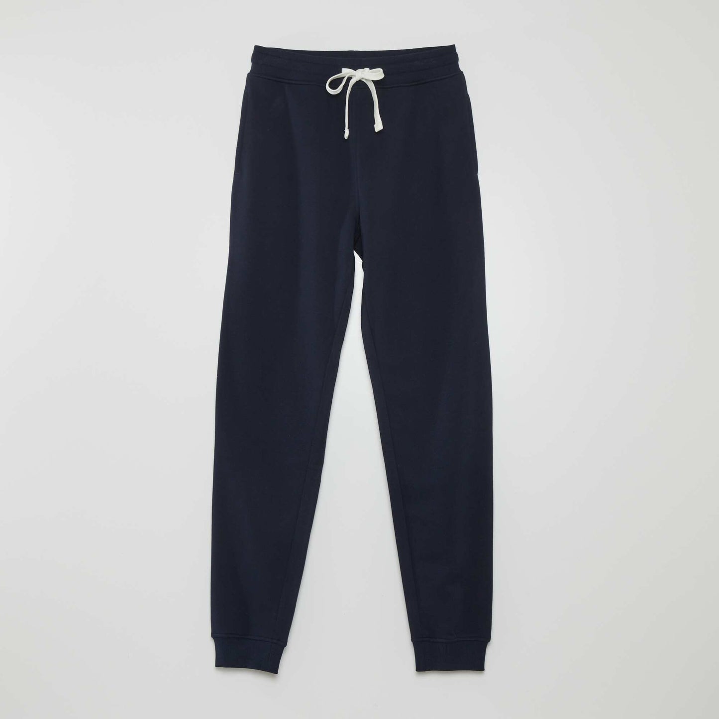 Pantalon jogging en molleton Bleu marine
