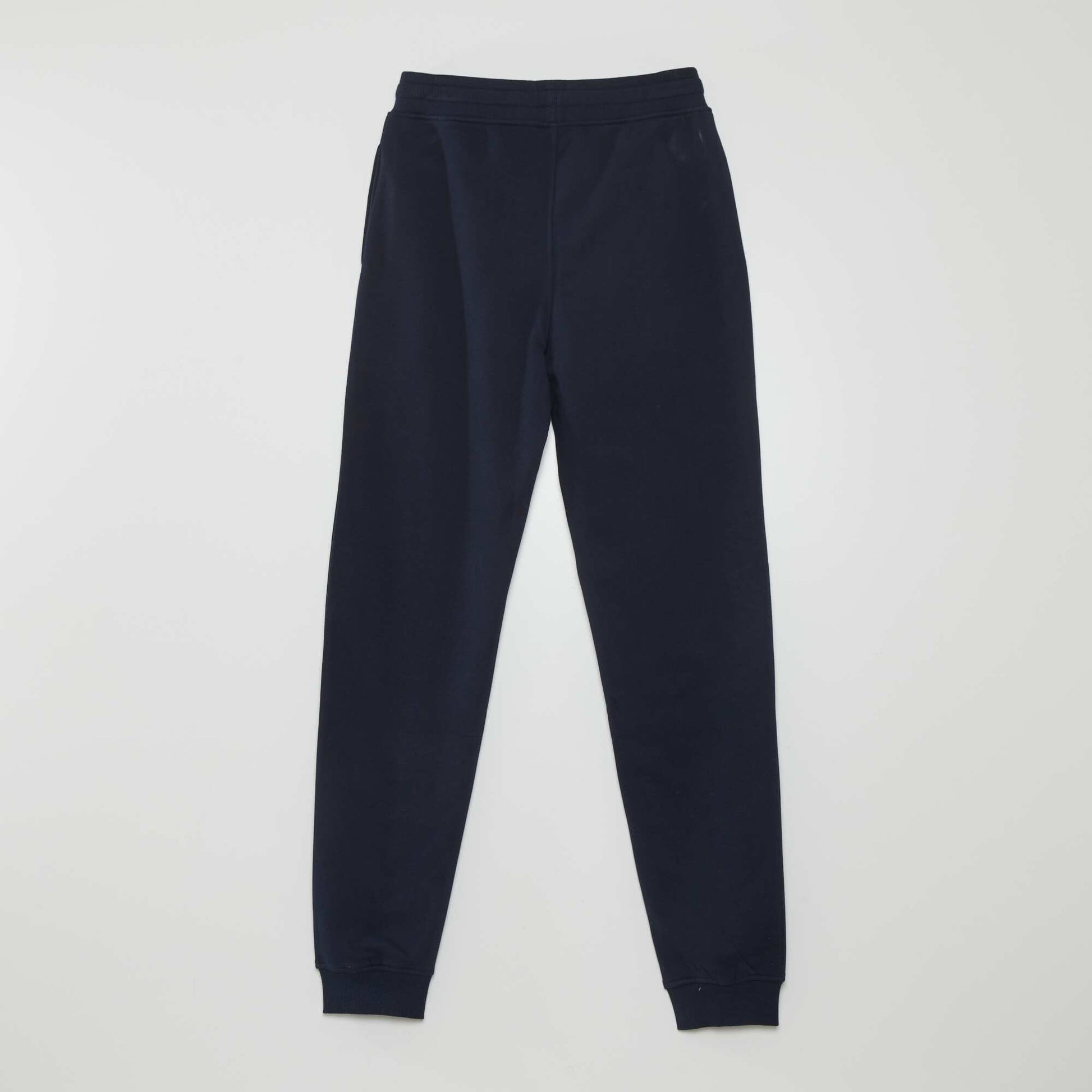 Pantalon jogging en molleton Bleu marine
