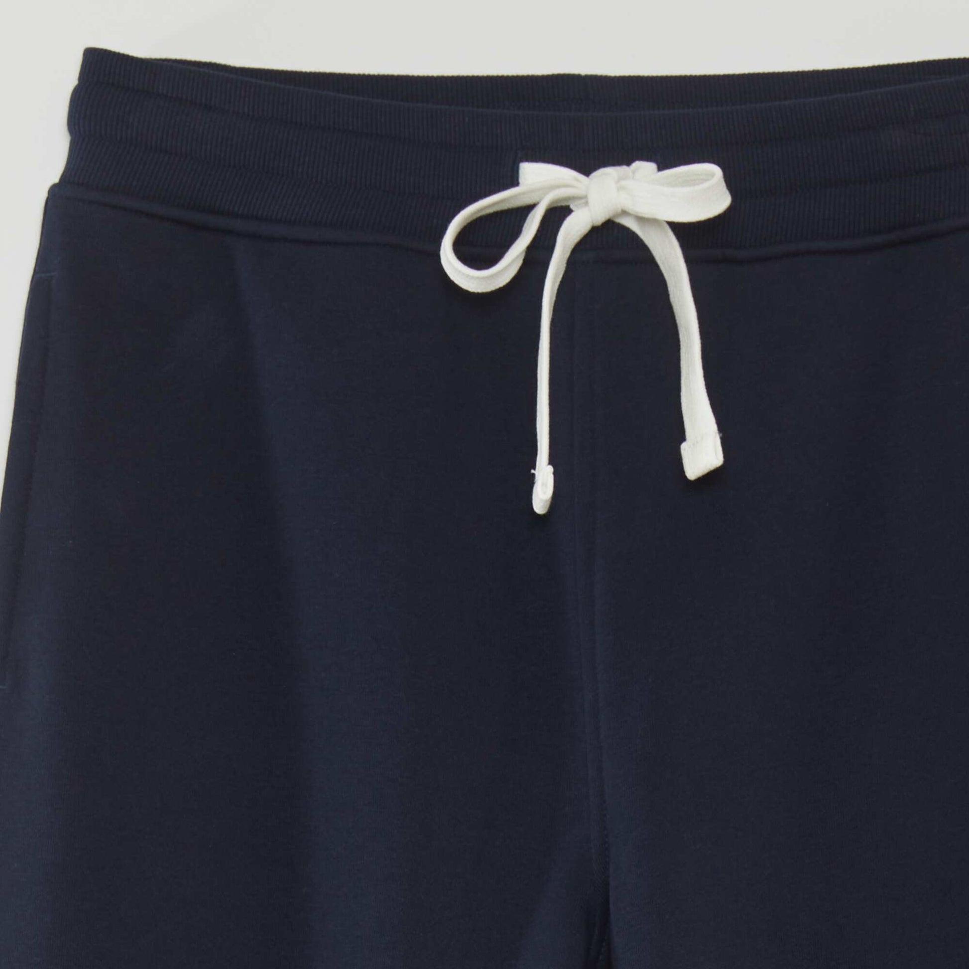 Pantalon jogging en molleton Bleu marine