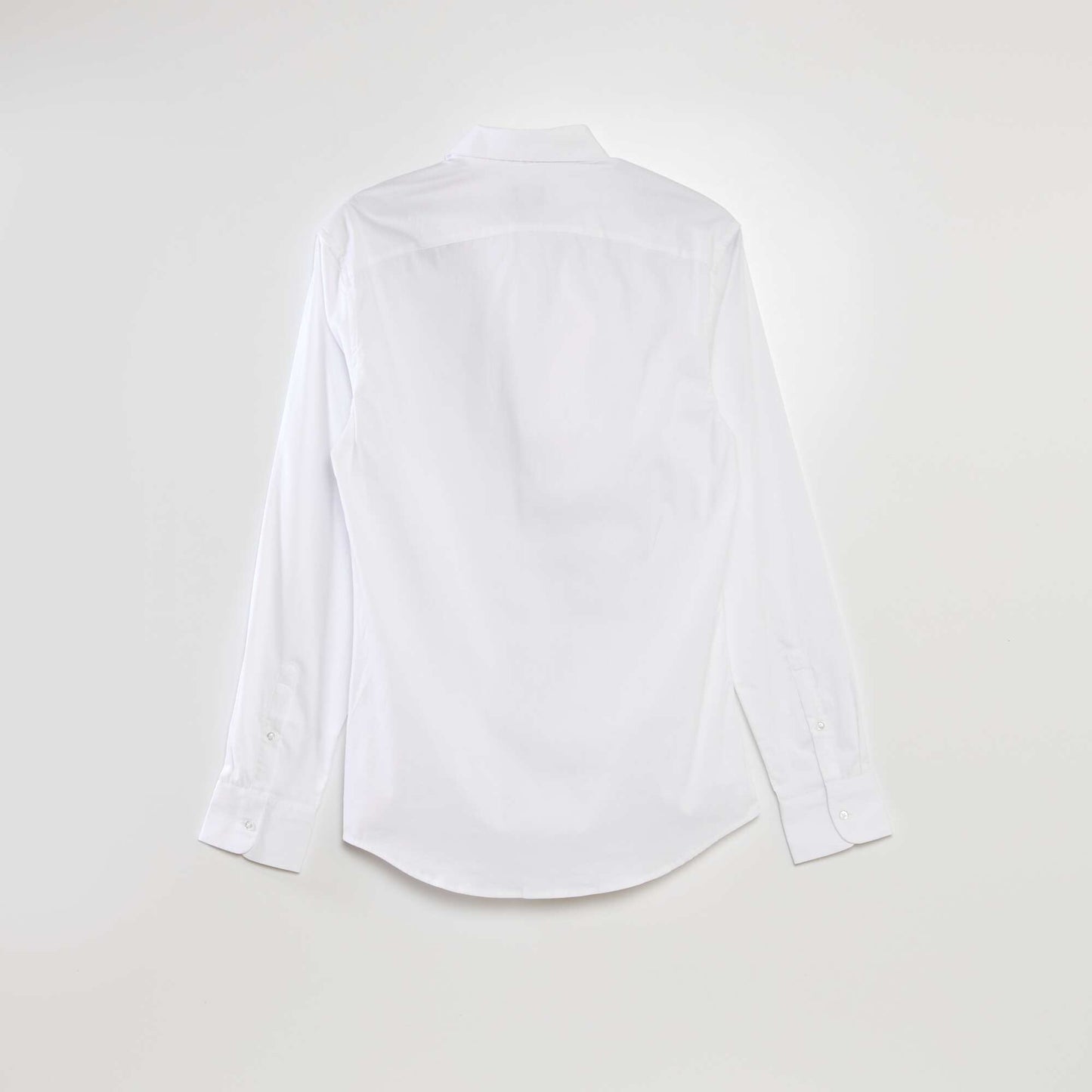 Chemise stretch slim fit blanc