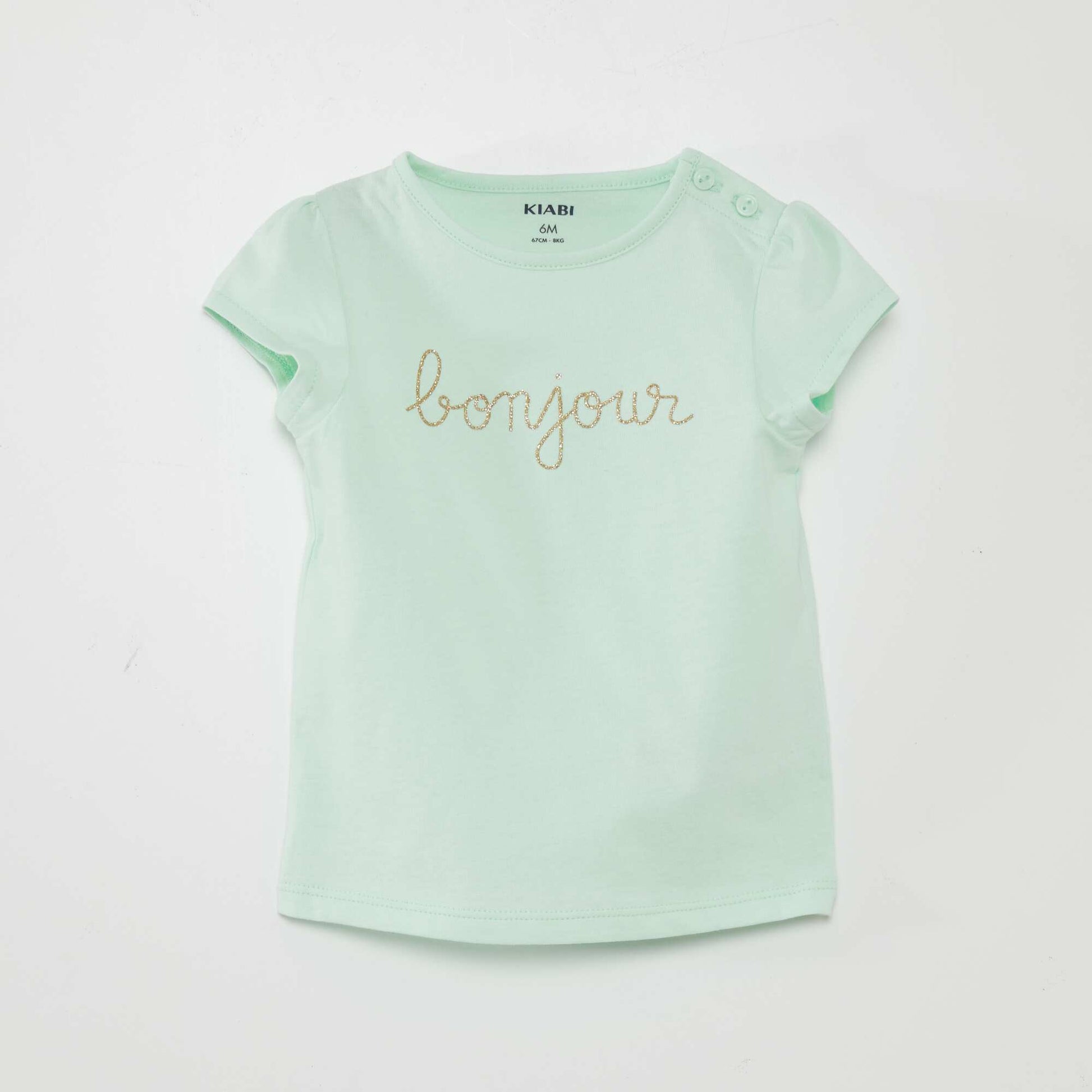 T-shirt anim Bleu