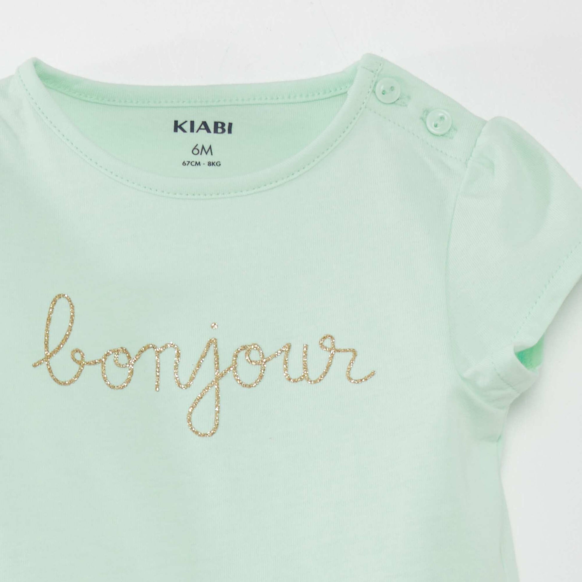 T-shirt anim Bleu