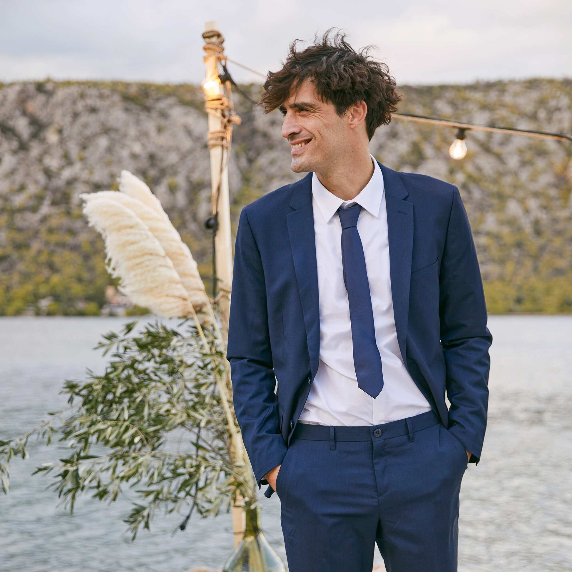 Veste Blazer Homme Kiabi Veste De Costume Marine