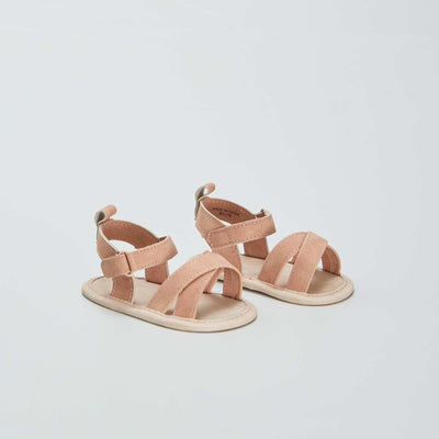 Sandales brides Marron