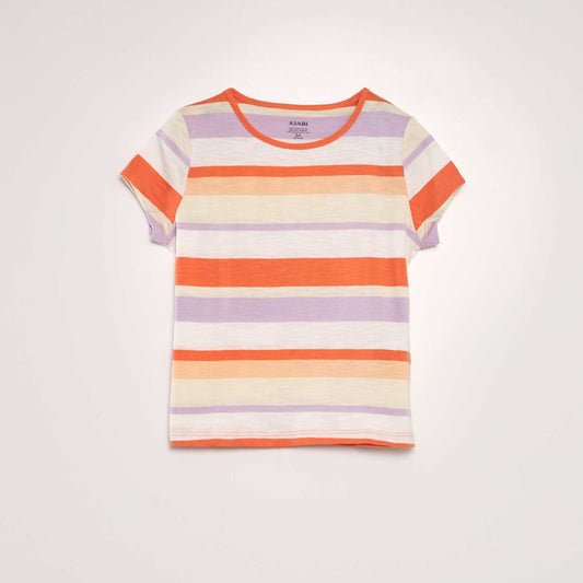 T-shirt forme boxy Orange