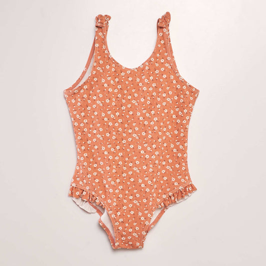 Maillot de bain imprim - 1 pi ce Rose