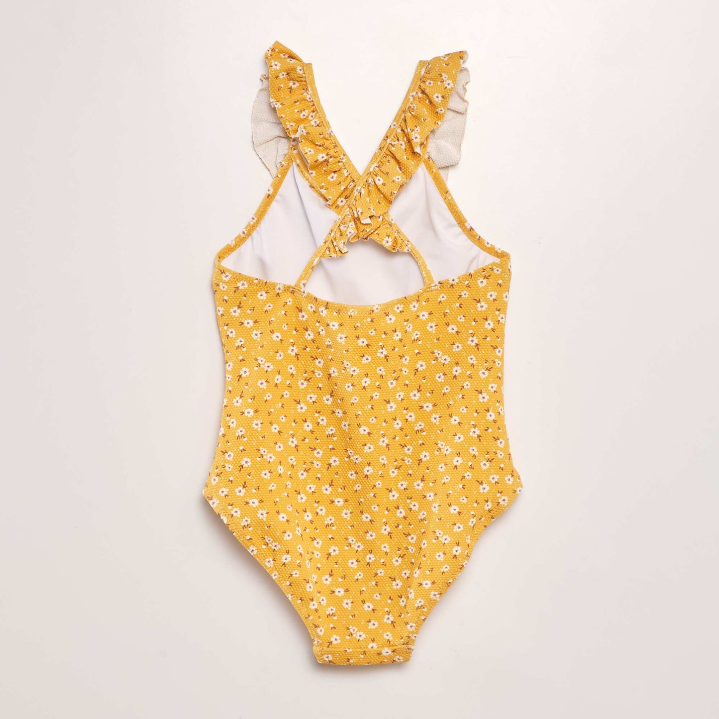 Maillot de bain imprim - 1 pi ce Jaune