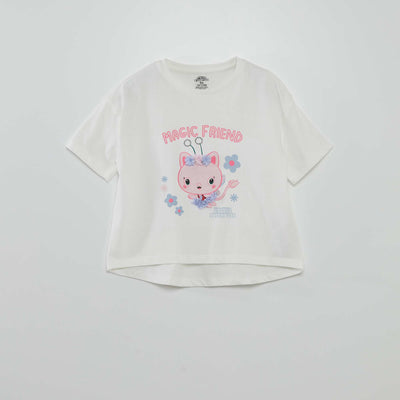 T-shirt 'Gabby et la maison magique' Blanc