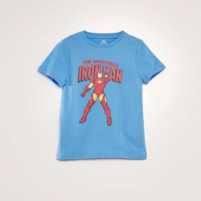 Tee-shirt imprim 'Marvel' BLEU