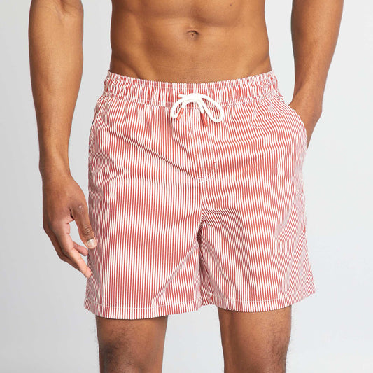 Short de bain ray  Rouge