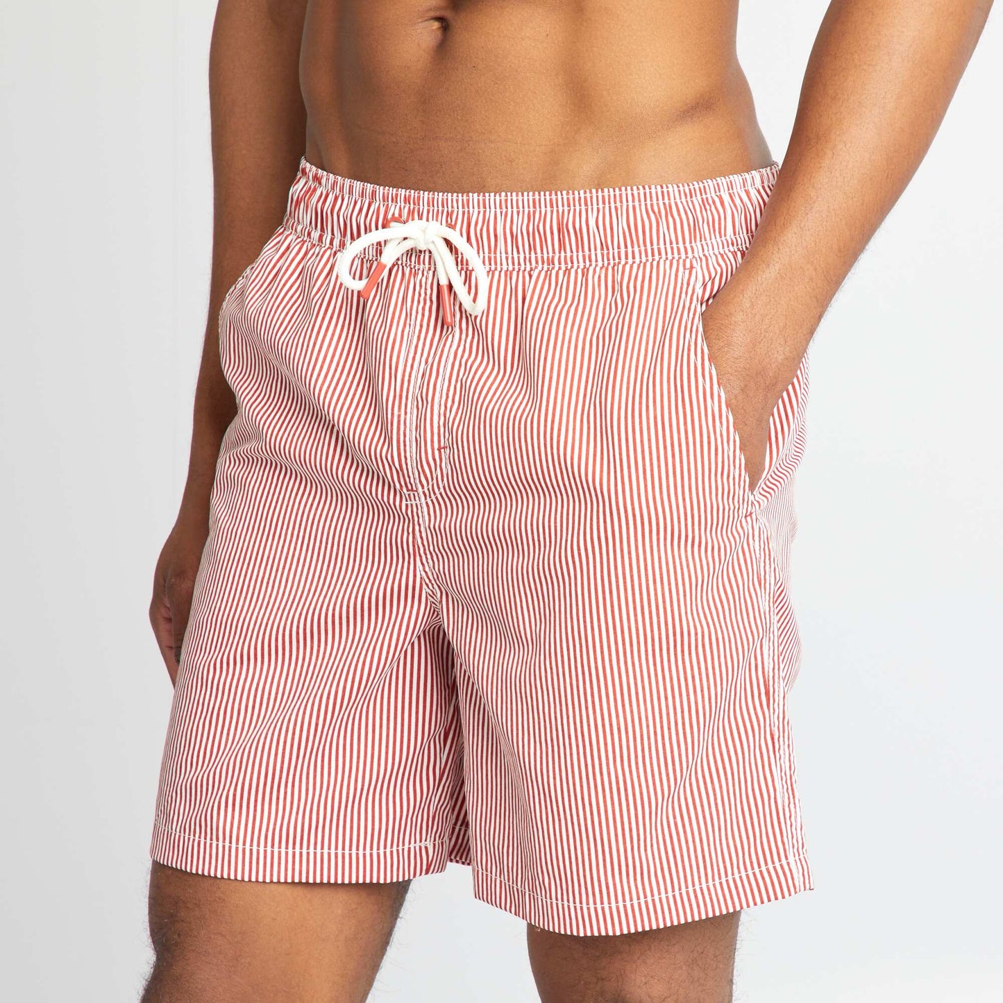 Short de bain ray  Rouge