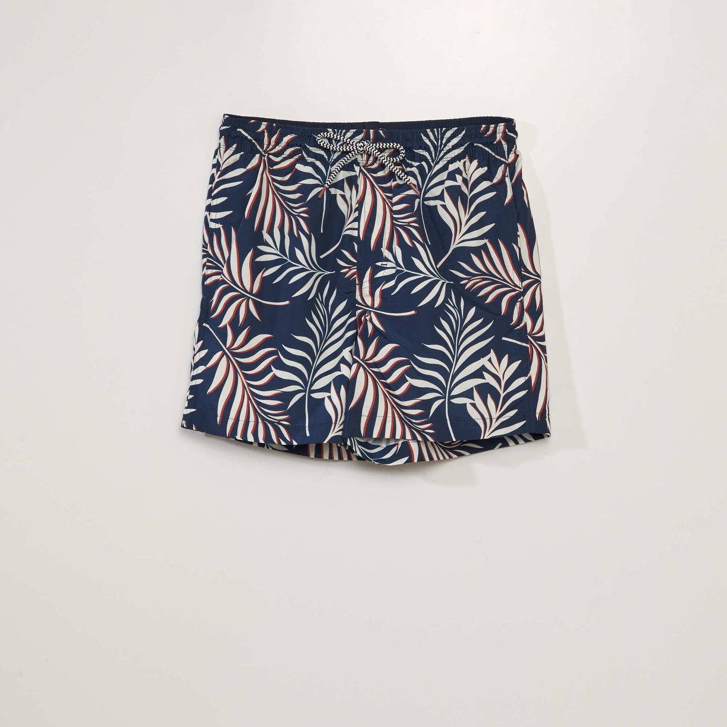 Short de bain   motifs Bleu