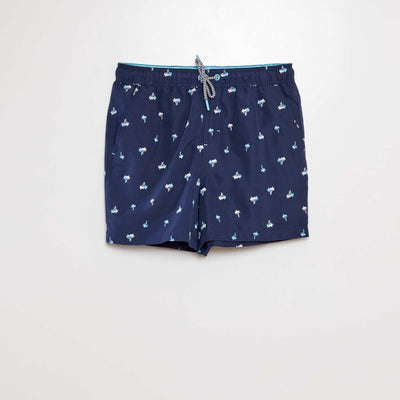 Short de bain motif Marine