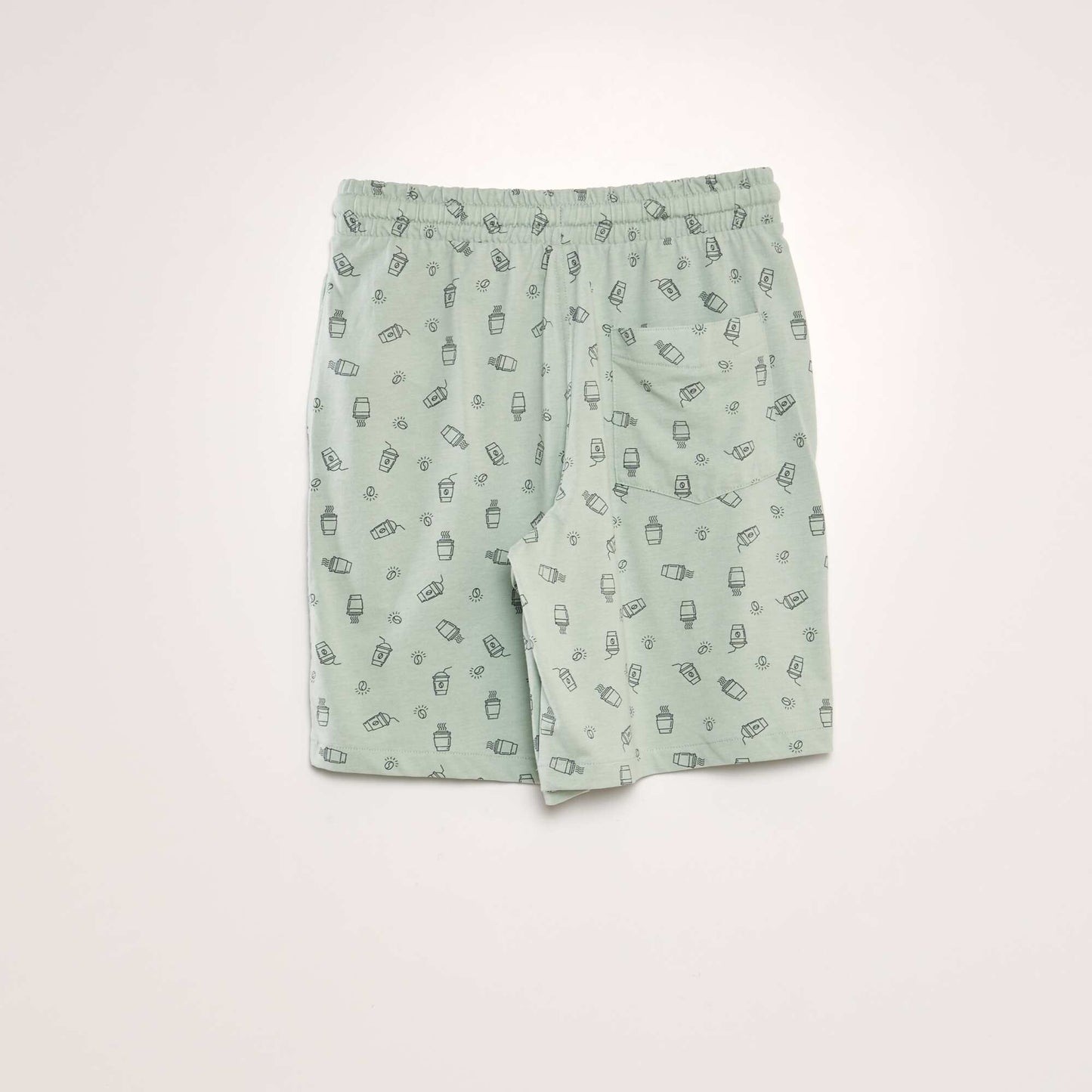 Lot de 2 shorts en jersey Vert