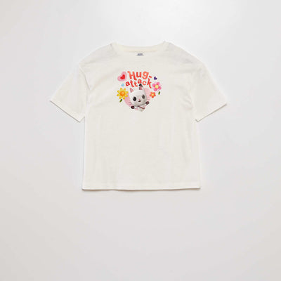 T-shirt 'Gabby et la maison magique' Blanc