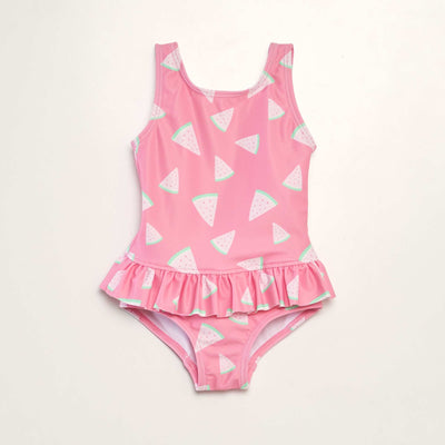 Maillot de bain imprim Rose