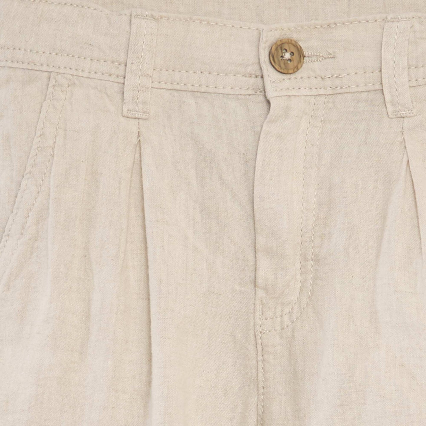 Bermuda chino en twill Beige