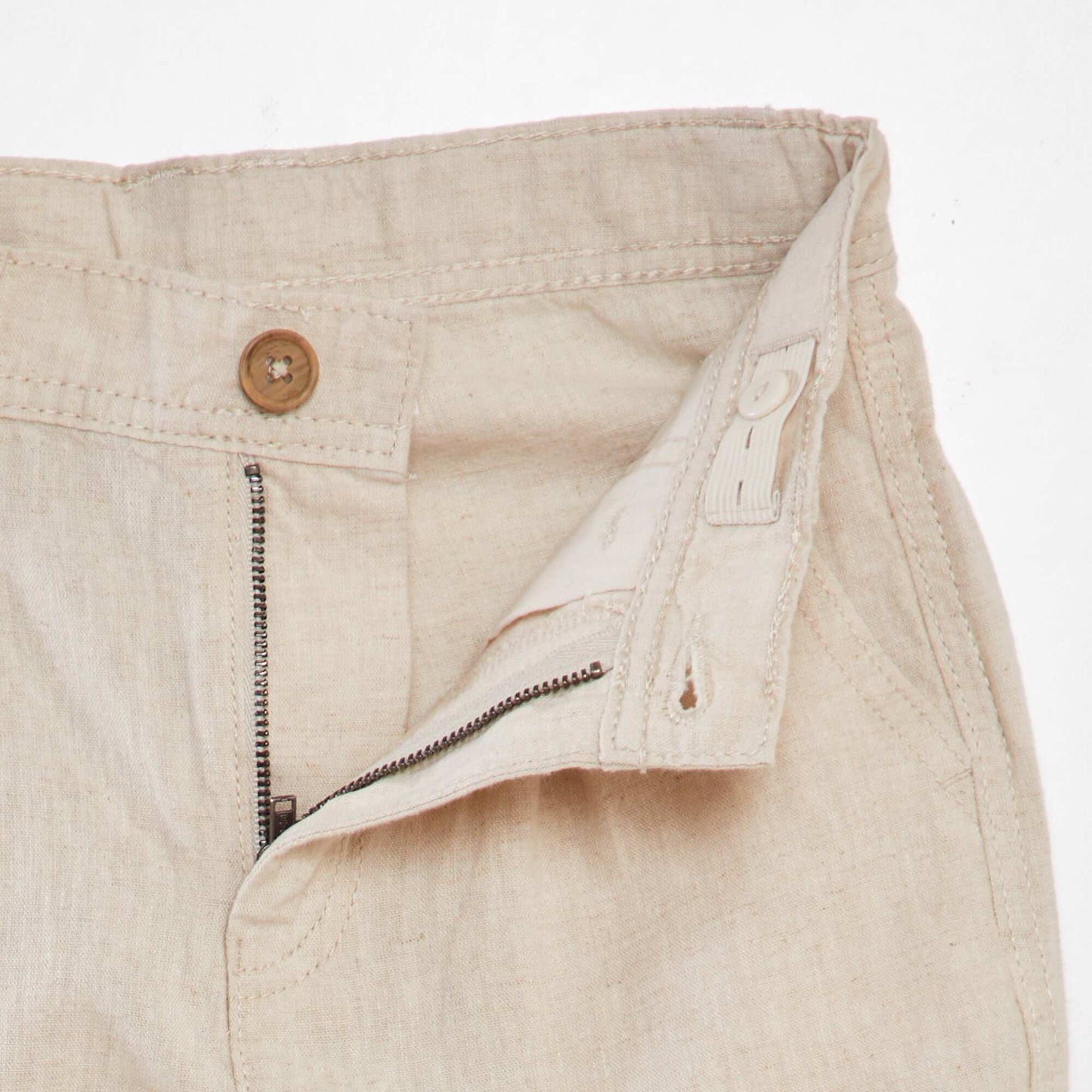 Bermuda chino en twill Beige