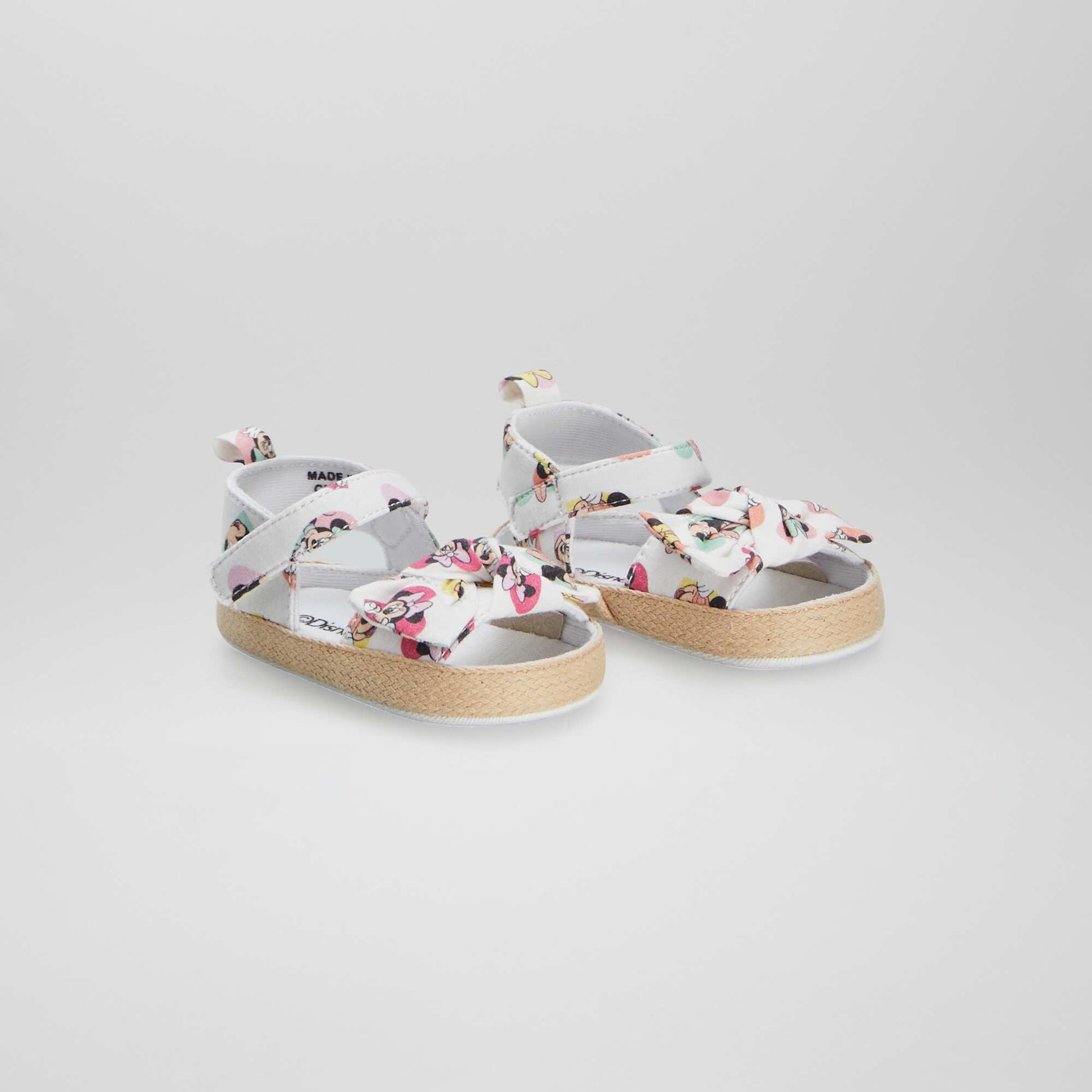Sandales n ud 'Minnie' Blanc