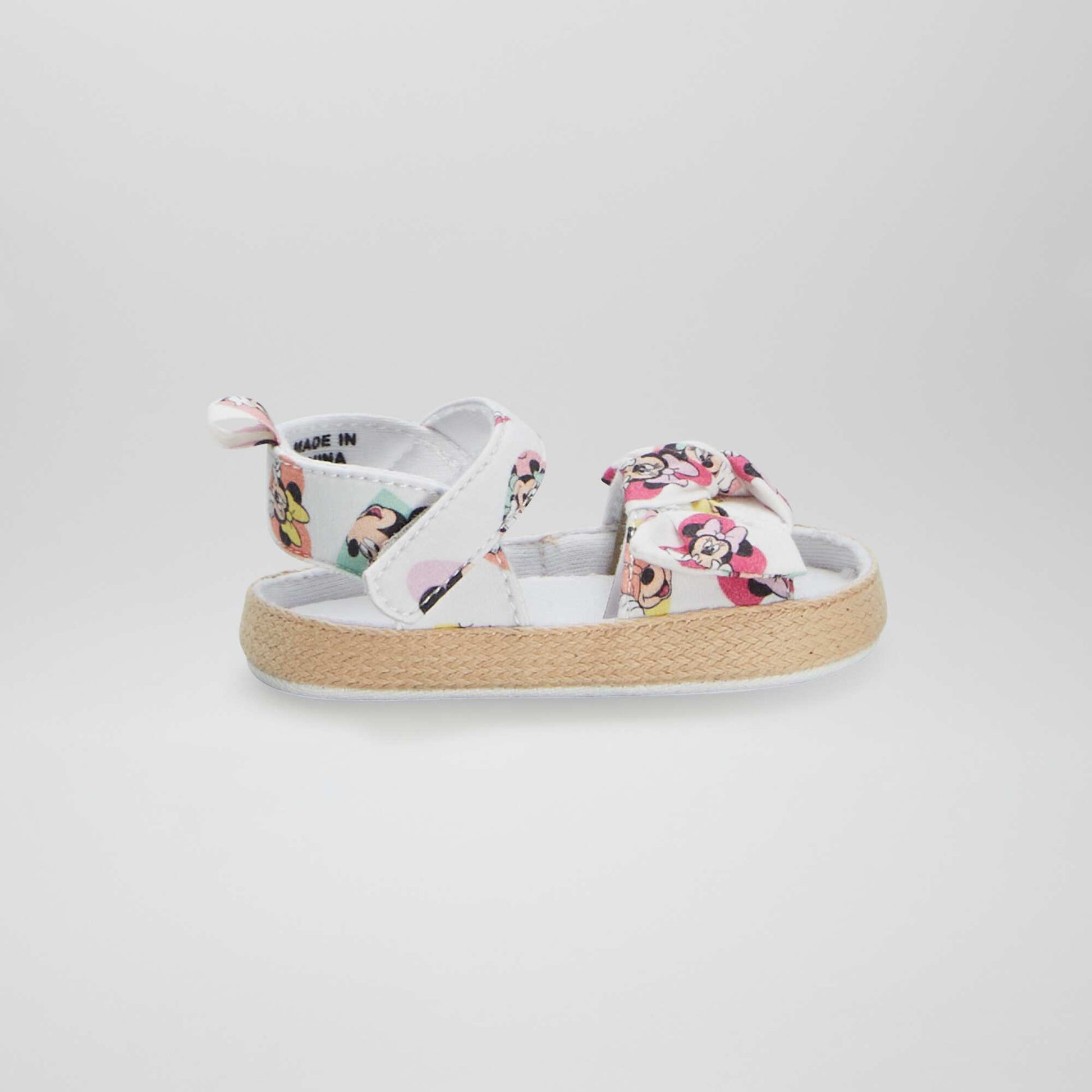 Sandales n ud 'Minnie' Blanc