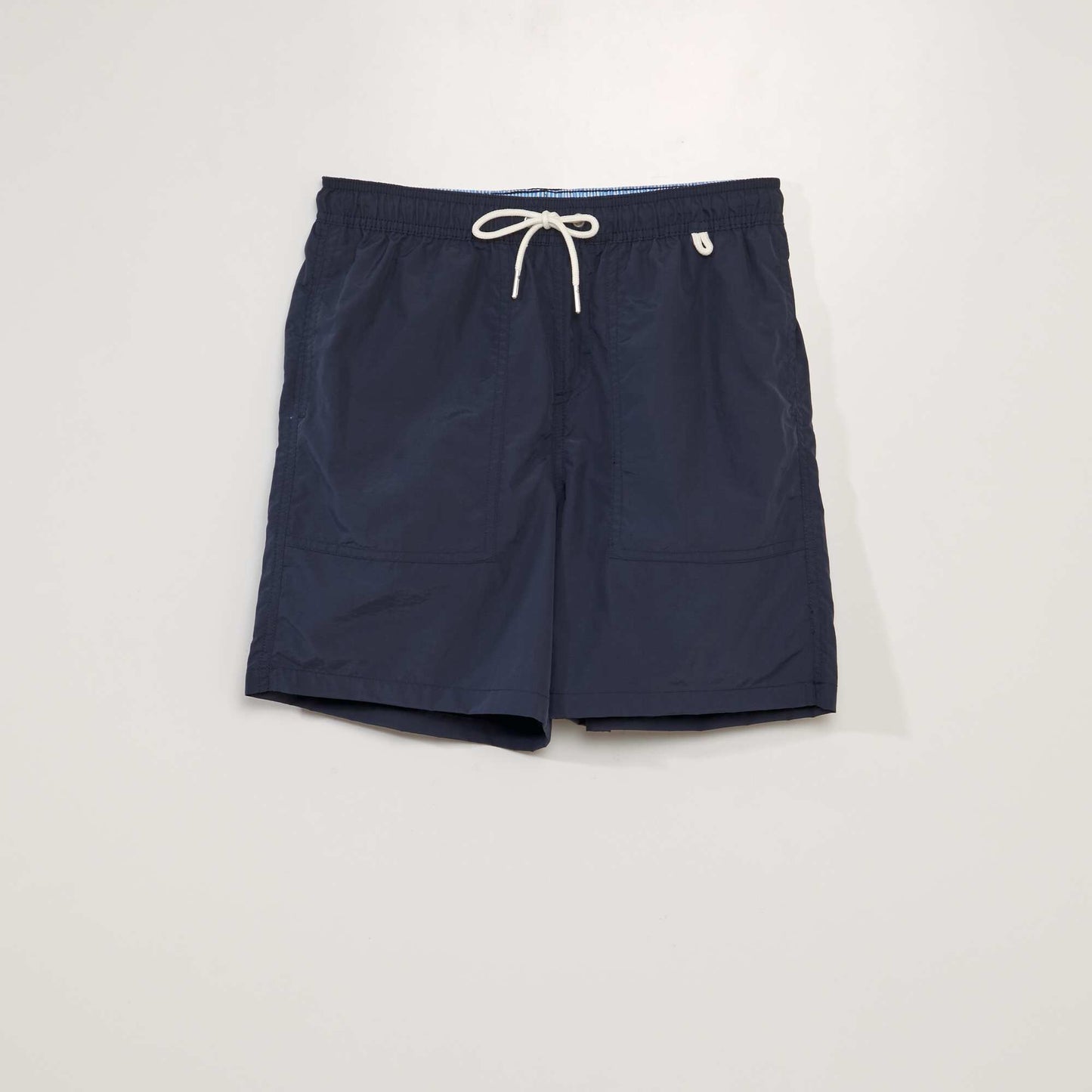 Short de bain   poches bleu marine