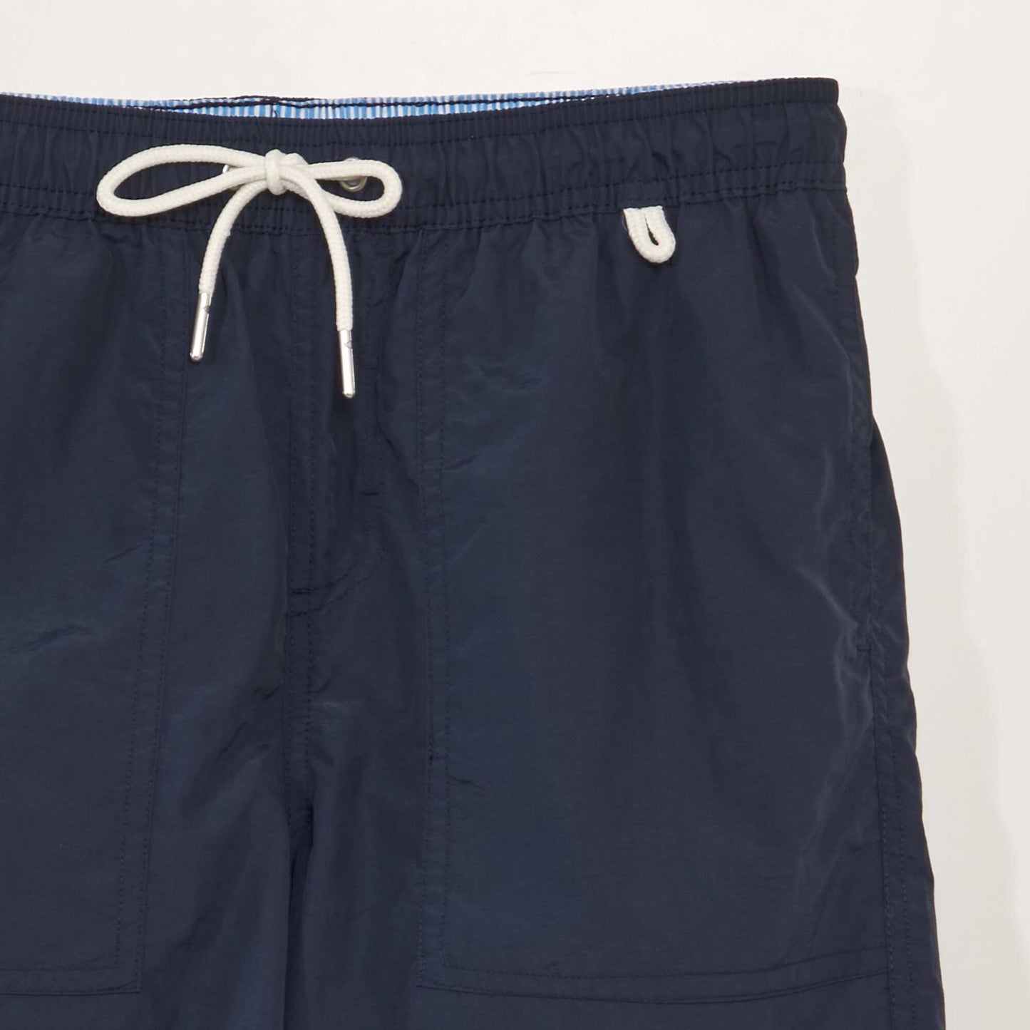 Short de bain   poches bleu marine